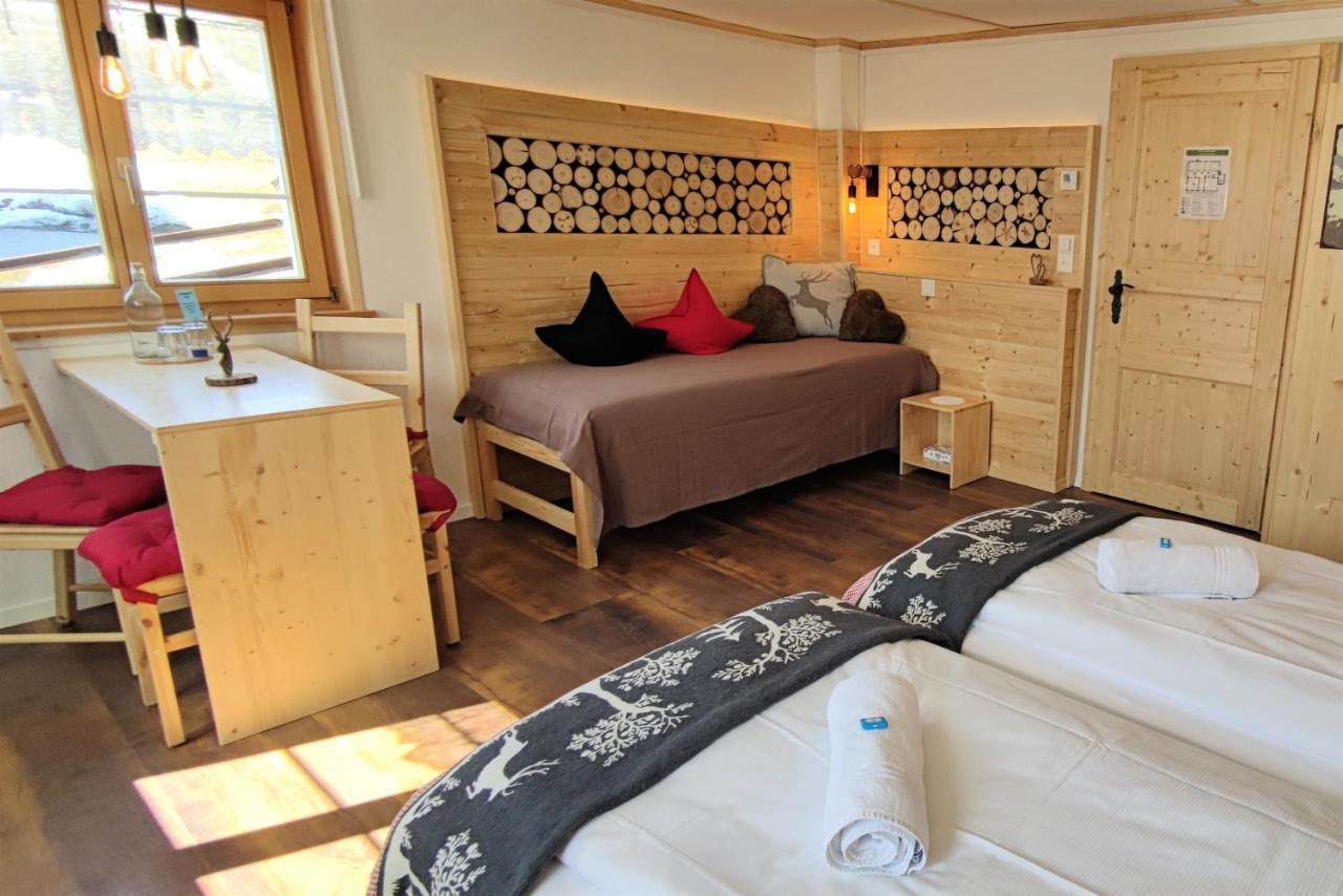 Gasthaus Alpina Tschappina Экстерьер фото