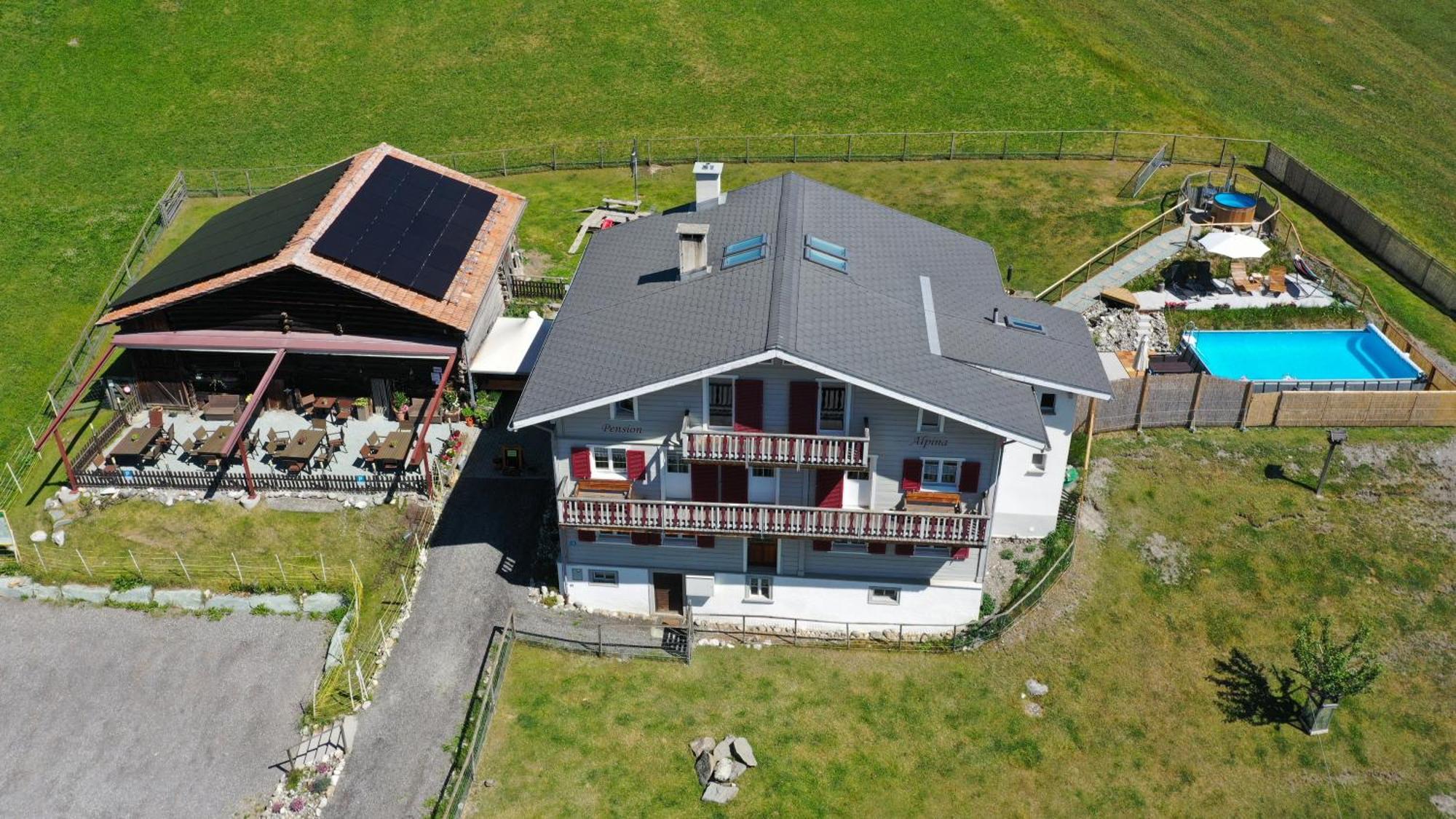Gasthaus Alpina Tschappina Экстерьер фото