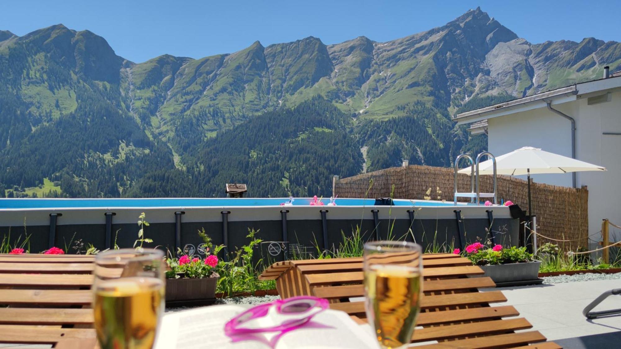 Gasthaus Alpina Tschappina Экстерьер фото