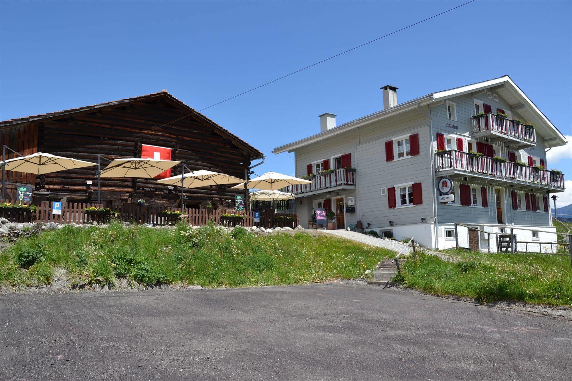 Gasthaus Alpina Tschappina Экстерьер фото