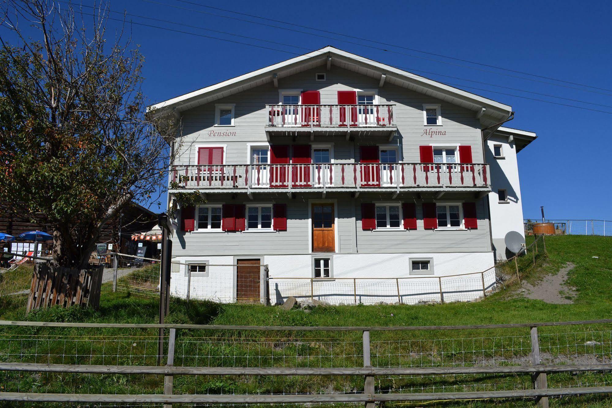 Gasthaus Alpina Tschappina Экстерьер фото